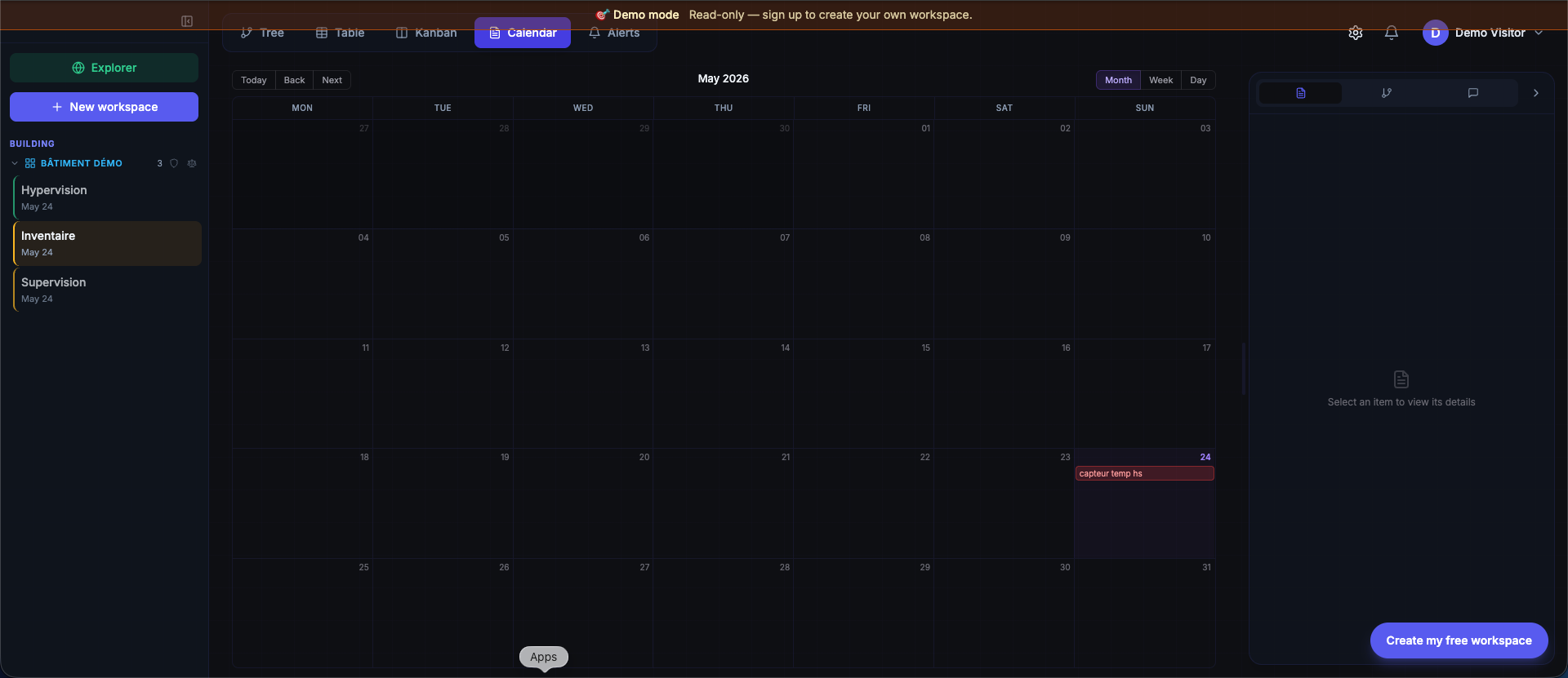 Planning et calendrier